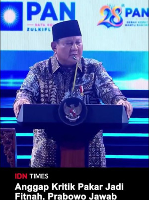 Fitnah Ala Prabowo