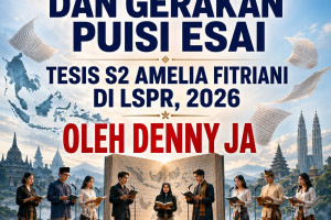 Branding Sosial Dan Gerakan Puisi Esai - Tesis S2 Amelia Fitriani di LSPR, 2026