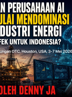 Renungan Offshore Technology Conference, Houston, 4–7 Mei 2026    Dan Perusahaan AI Mulai Mendominasi Industri Energi - Efek Untuk Indonesia?