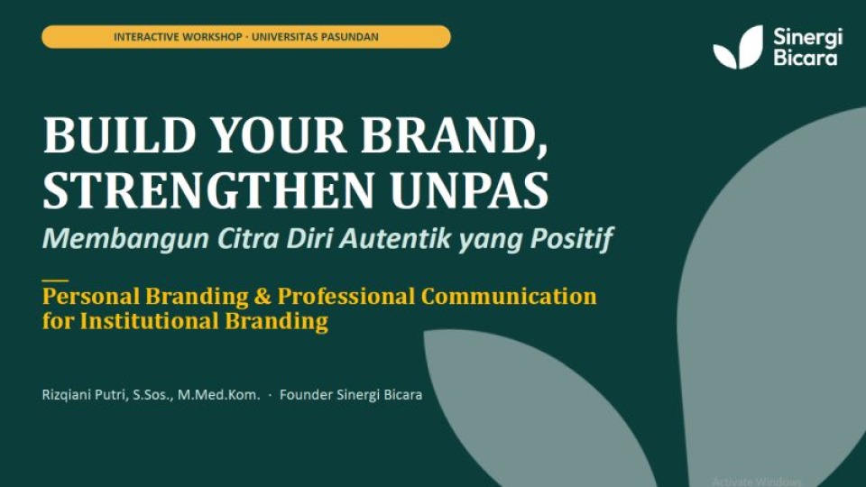 Membangun Citra Diri Autentik yang Positif