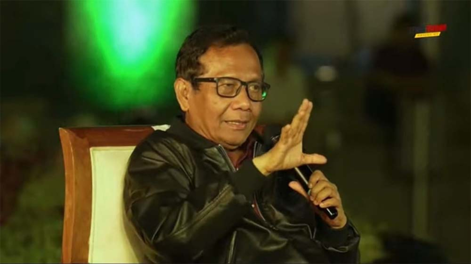 Mahfud Beri Nilai Pemerintahan Saat Ini di Bawah Angka 6