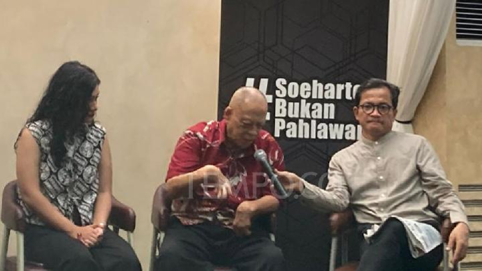 Usman Hamid: Cak Nur dan Gus Dur Jadi Penjahat kalau Soeharto Pahlawan
