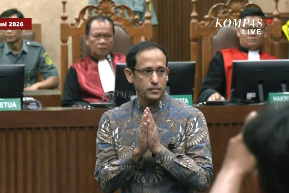 Hakim Andi Saputra Dissenting Opinion, Minta Nadiem Makarim Dibebaskan