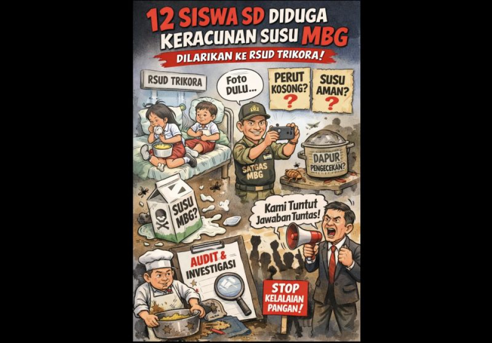 12 Siswa SD di Tinangkung Diduga Keracunan Susu, MBG di Bangkep Kembali Menuai Sorotan