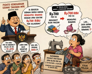 Ketika Rp700 Perak Dibaca Rp700 Ribu:  Anekdot Prabowo Paling Gokil di Bulan Kemerdekaan