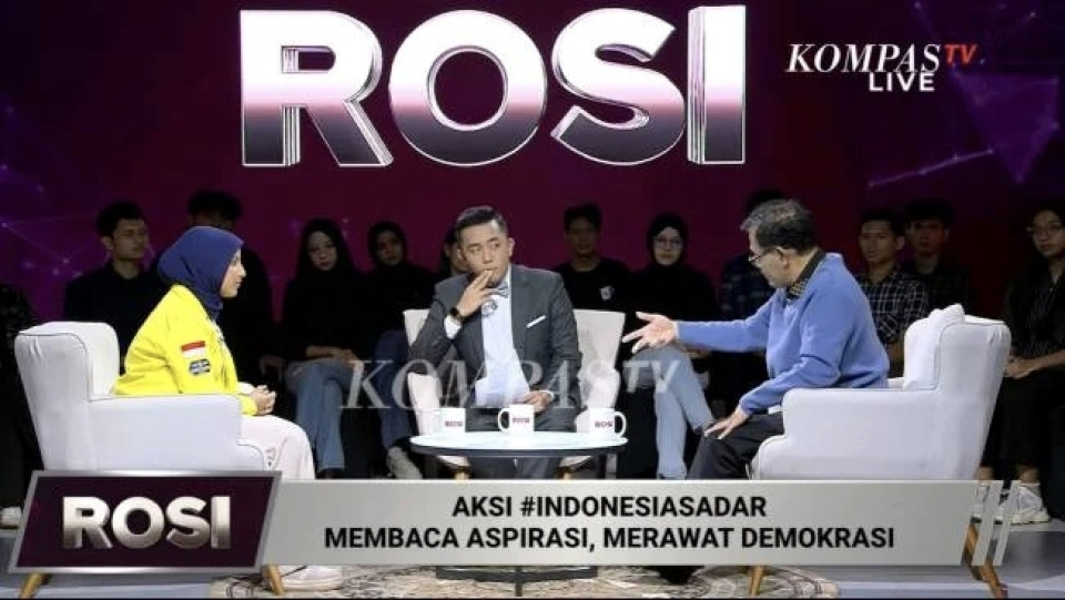 Depan Budiman Sudjatmiko, Wakil Ketua BEM UI Fathimah: Pemerintah Terkesan Hanya Fokus 1 Janji, MBG