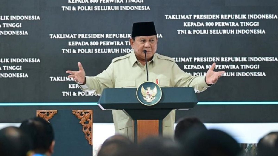 Kajian UGM: Durasi Pidato Prabowo Naik Tiga Kali Lipat, Ucapan Tidak Pantas Tercatat 311 Kali