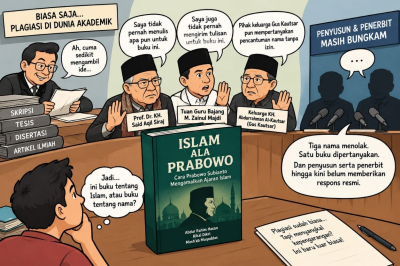 Ketika  Mereka Berebut Menyangkal  Namanya sebagai Penulis Buku