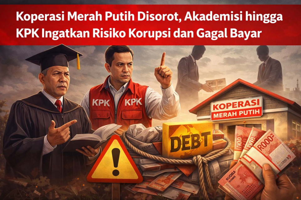Koperasi Merah Putih Disorot, Akademisi hingga KPK Ingatkan Risiko Korupsi dan Gagal Bayar