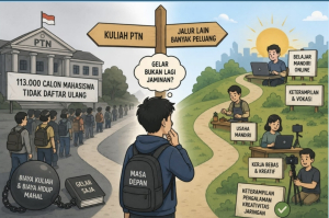 Ketika 113 Ribu Kursi di PTN Dikosongkan Calon Mahasiswa