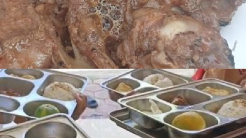 Sungguh lronis, Menu MBG Daging Ayam di SDIT Al Huda Sangkapura Basi dan Bau Busuk, Dapur SPPG Kaisar Dikecam Publik
