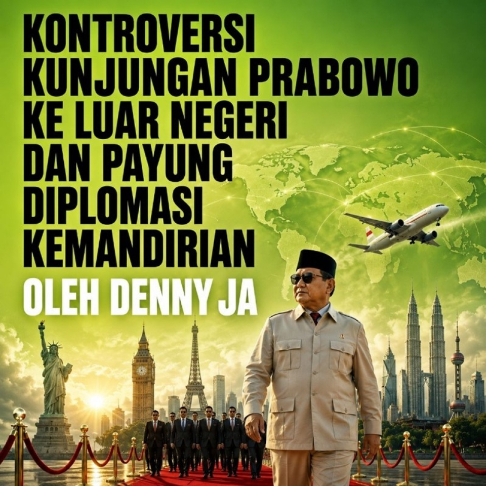 Kontroversi Kunjungan Prabowo ke Luar Negeri dan Payung Diplomasi Kemandirian