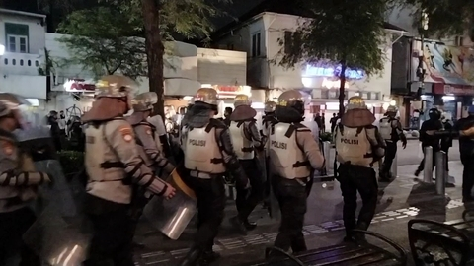 Demo di Gedung DPRD Yogyakarta Ricuh, Massa Tak Dikenal Lempar Petasan