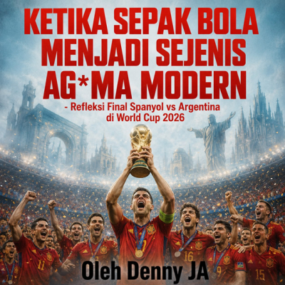 KETIKA SEPAK BOLA MENJADI SEJENIS AGAMA MODERN  - Refleksi Final Spanyol vs Argentina di World Cup 2026