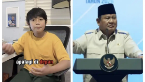 Bocah SD Respons Pidato Prabowo, Sampaikan Nasihat soal Cara Pemimpin Berbicara