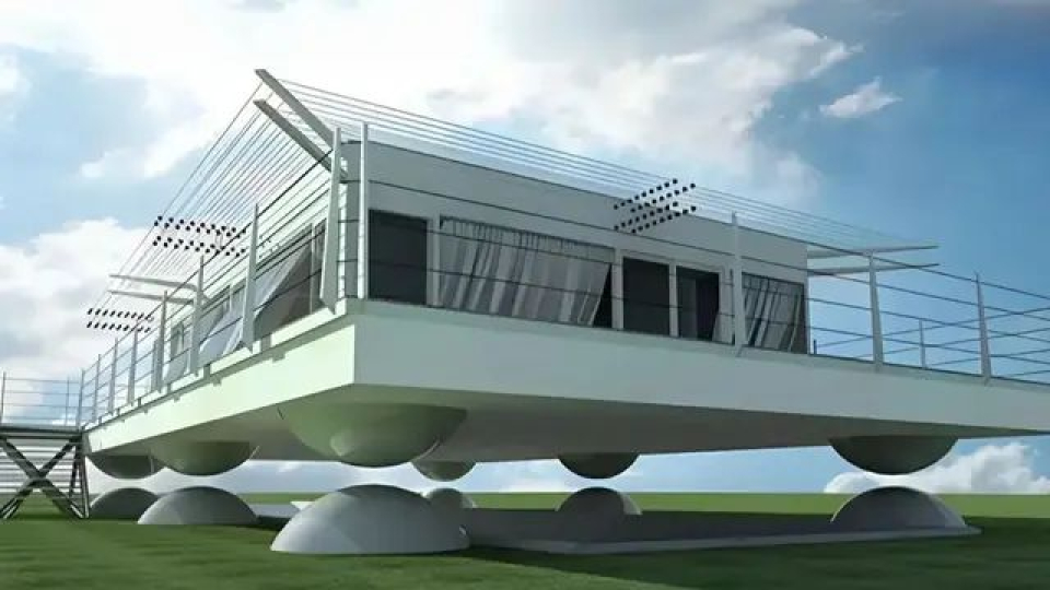 Jepang Ciptakan Rumah Terapung dengan Teknologi Levitasi Magnetik yang Kurangi Dampak Seismik Gempa