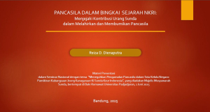 Pancasila Dalam Bingkai Sejarah NKRI