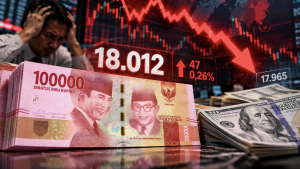 Rupiah hari ini melemah terhadap Dolar AS pada Selasa (29/9/2026). Pukul 10.48 WIB, Dolar AS berada di Rp18.012, naik 0,26% dari penutupan sebelumnya.